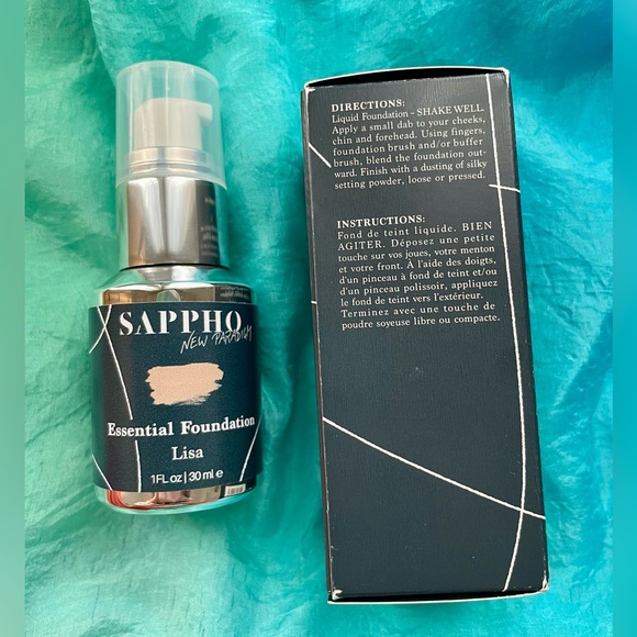 Sappho New Paradigm Liquid Foundation “Lisa” Clean beauty, vegan, cruelty-free. - Picture 5 of 6